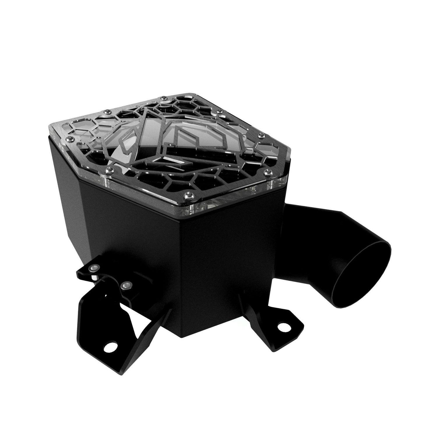 Toyota Landcruiser 100/105 Series - Rounded Guard Entry Snorkel & Clear Top Airbox Package