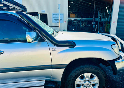 Toyota Landcruiser 100/105 Series - Rounded Guard Entry Snorkel & Clear Top Airbox Package