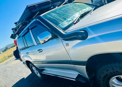 Toyota Landcruiser 100/105 Series - Rounded Guard Entry Snorkel & Clear Top Airbox Package