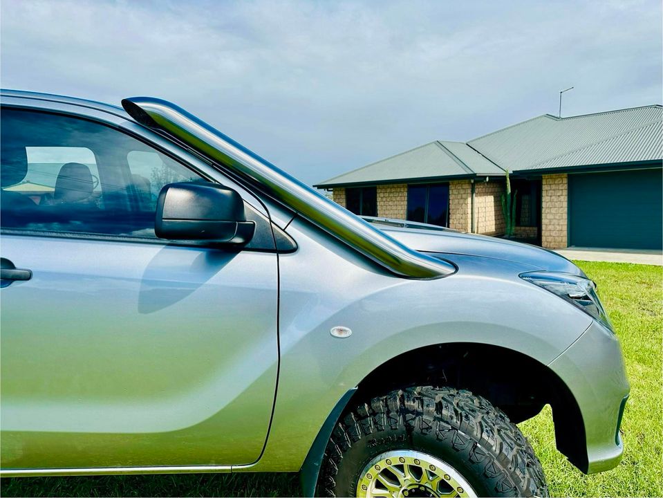 Mazda BT50 (2012 - 2020) - Mid Entry Snorkel - Basic Weld Powder Coated