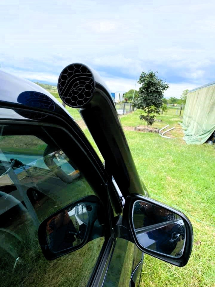 Mitsubishi Pajero - Snorkel + Clear Top Airbox Package