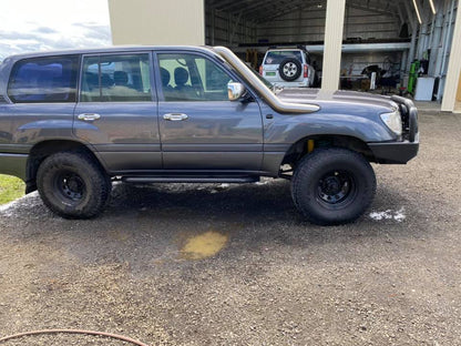 Toyota Landcruiser 100/105 Series Snorkel - Tapered Guard Entry - Seamless Polished