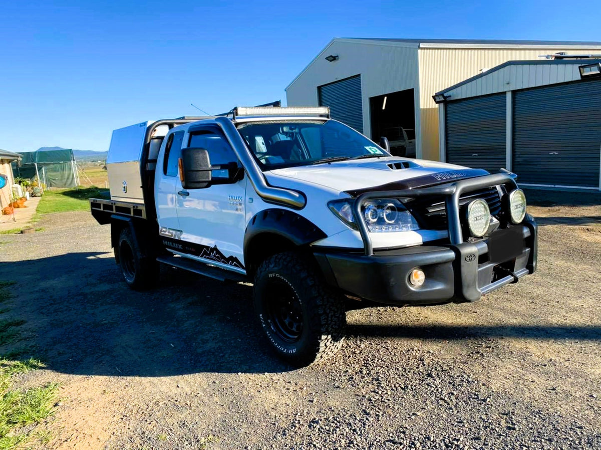 Toyota Hilux N70 - (2005 - 2014) - Cover up Snorkel - Seamless Polished