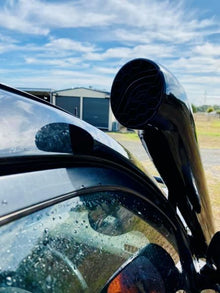Toyota Landcruiser - 200 Series - 4" Short Entry Snorkel - Basic Weld Polished