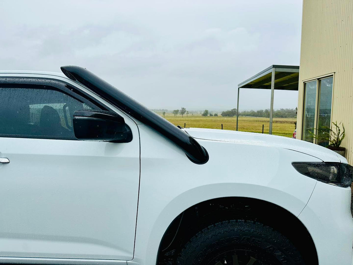 Mazda BT50 (2021 - Present) - Short Entry Snorkel - Seamless Powder Coated