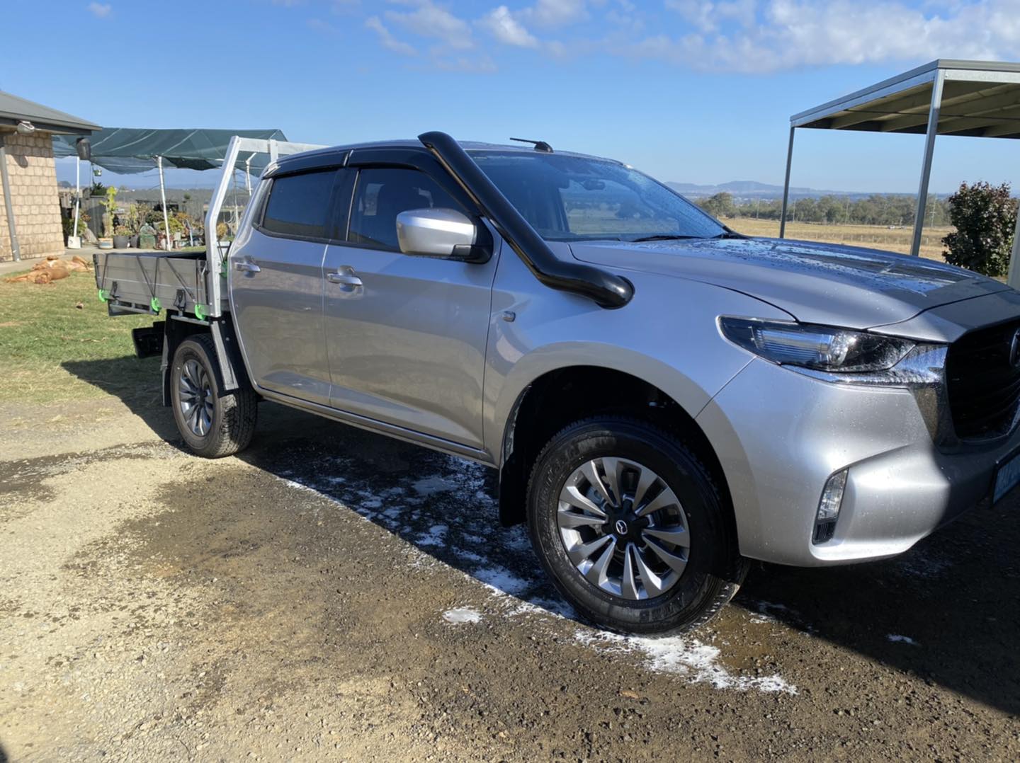 Mazda BT50 (2021-current) - Mid Entry Snorkel & Clear Top Airbox Package