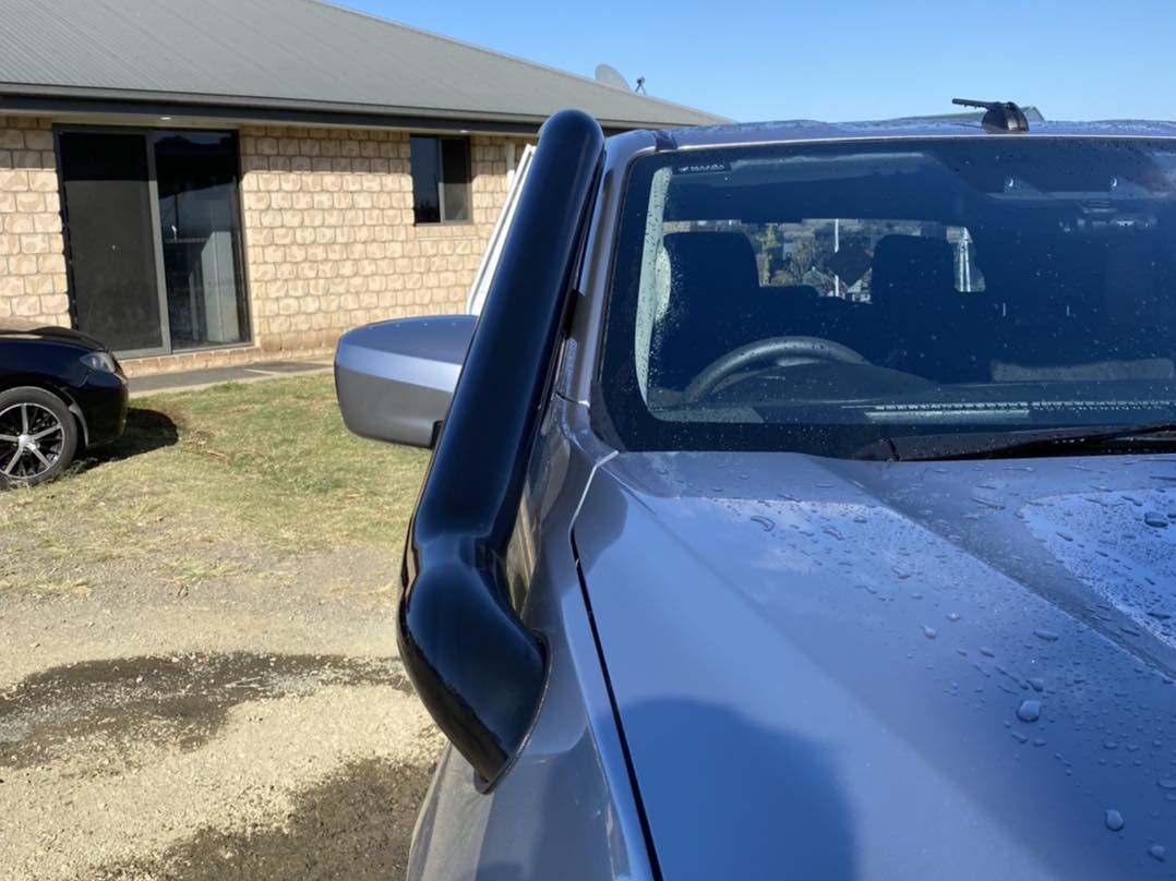 Mazda BT50 (2021 - Present) - Mid Entry Snorkel - Seamless Powder Coated