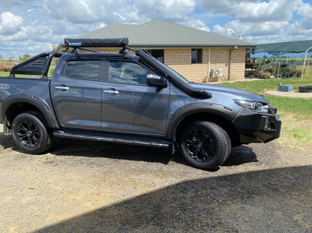 Mazda BT50 (2021 - Present) - Mid Entry Snorkel - Seamless Powder Coated