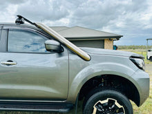 Nissan Navara (D23) NP300 - DUALS - Short Entry Snorkels - Seamless Polished