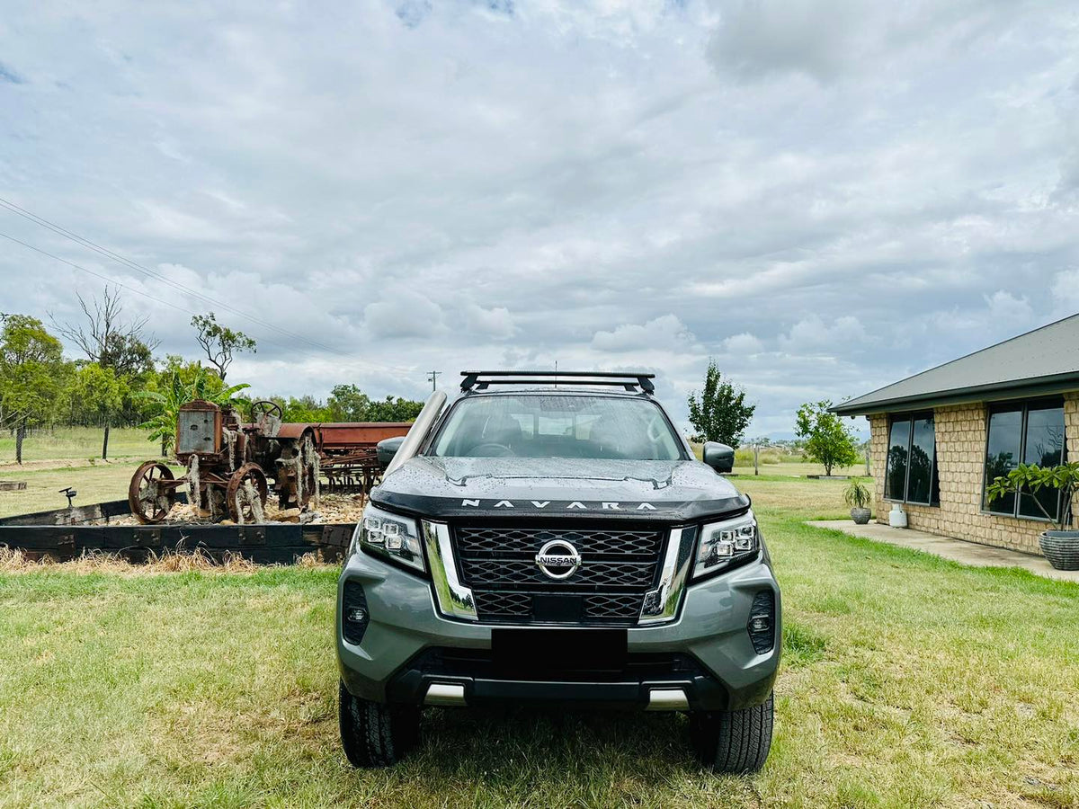 Nissan Navara (D23) NP300 - Short Entry Snorkel - Seamless Polished