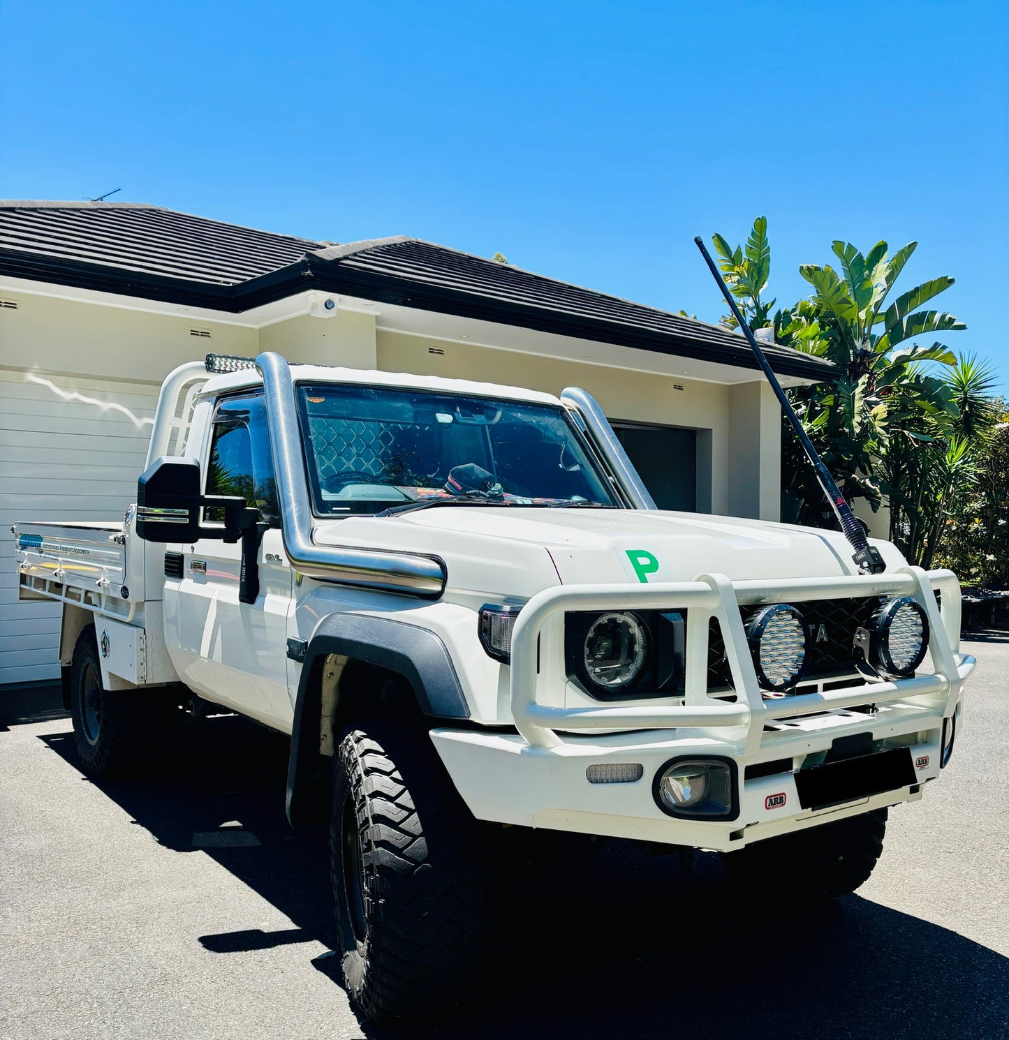 Toyota Landcruiser (2024-current) VDJ 70 Series 4" DUAL Snorkels