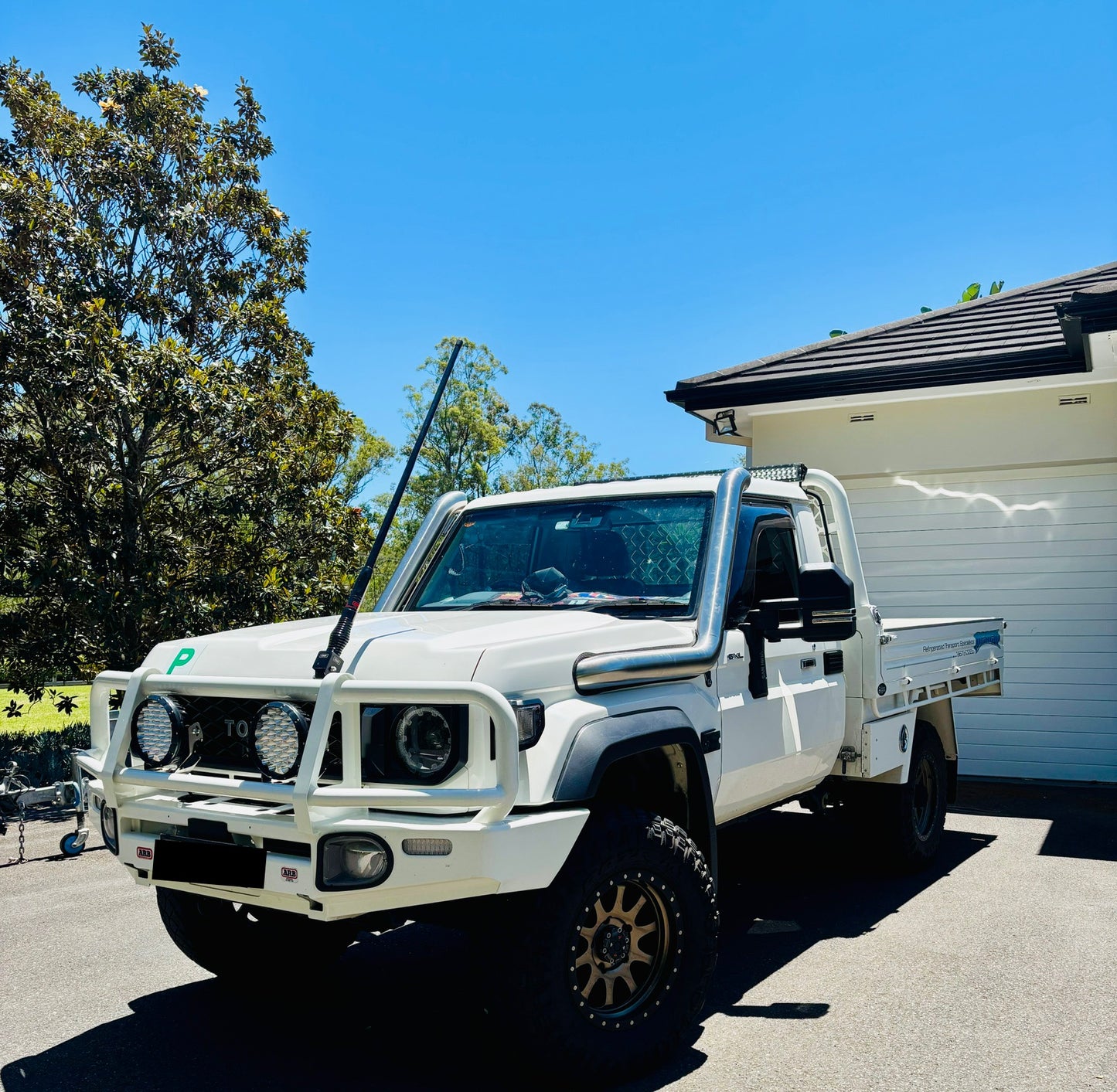 Toyota Landcruiser (2024-current) VDJ 70 Series 4" DUAL Snorkels