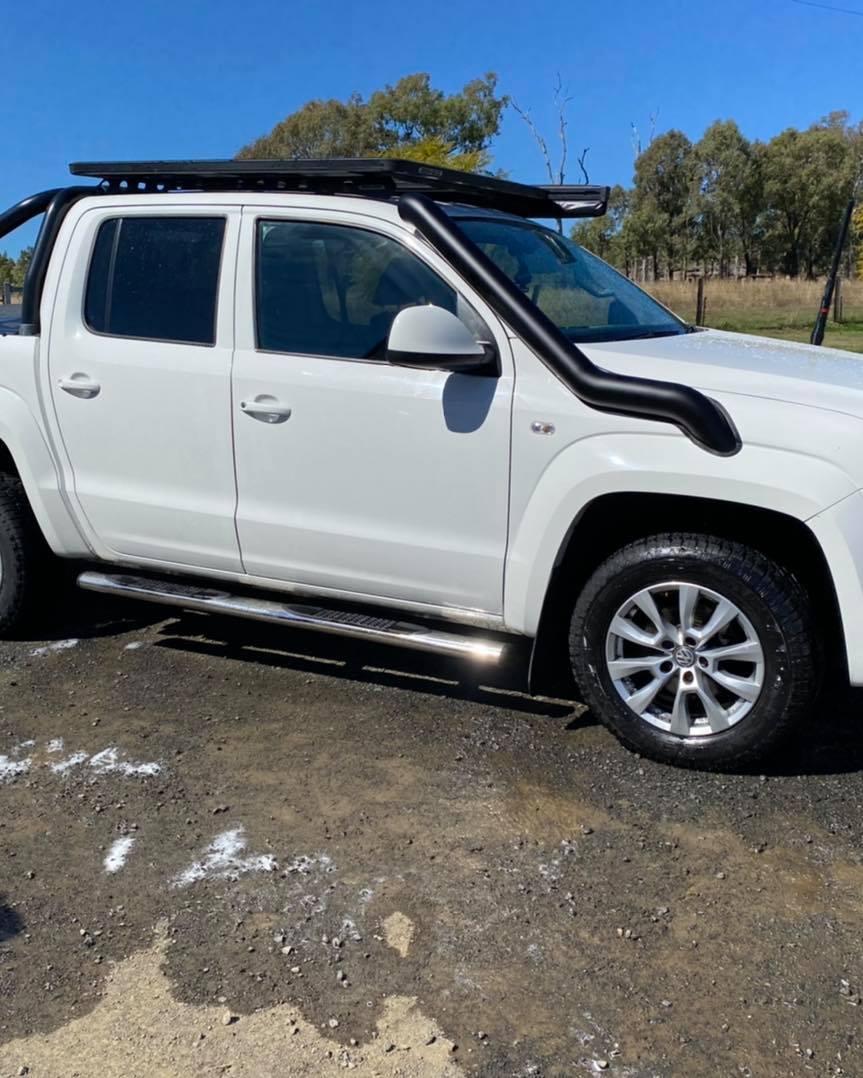 Volkswagen Amarok - Long Entry Snorkel - Seamless Polished