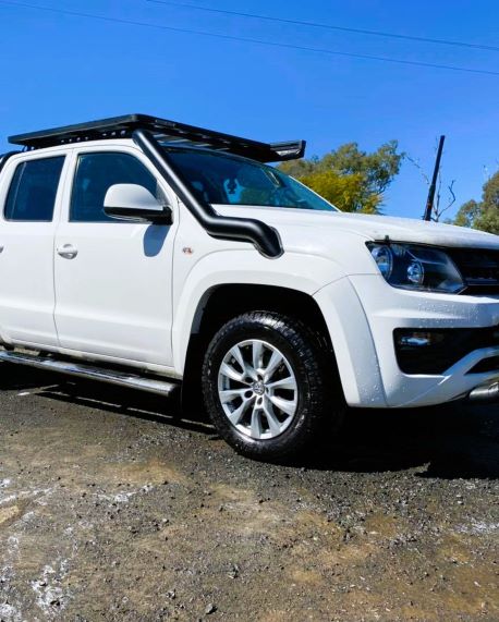 Volkswagen Amarok - Long Entry Snorkel - Basic Weld Polished