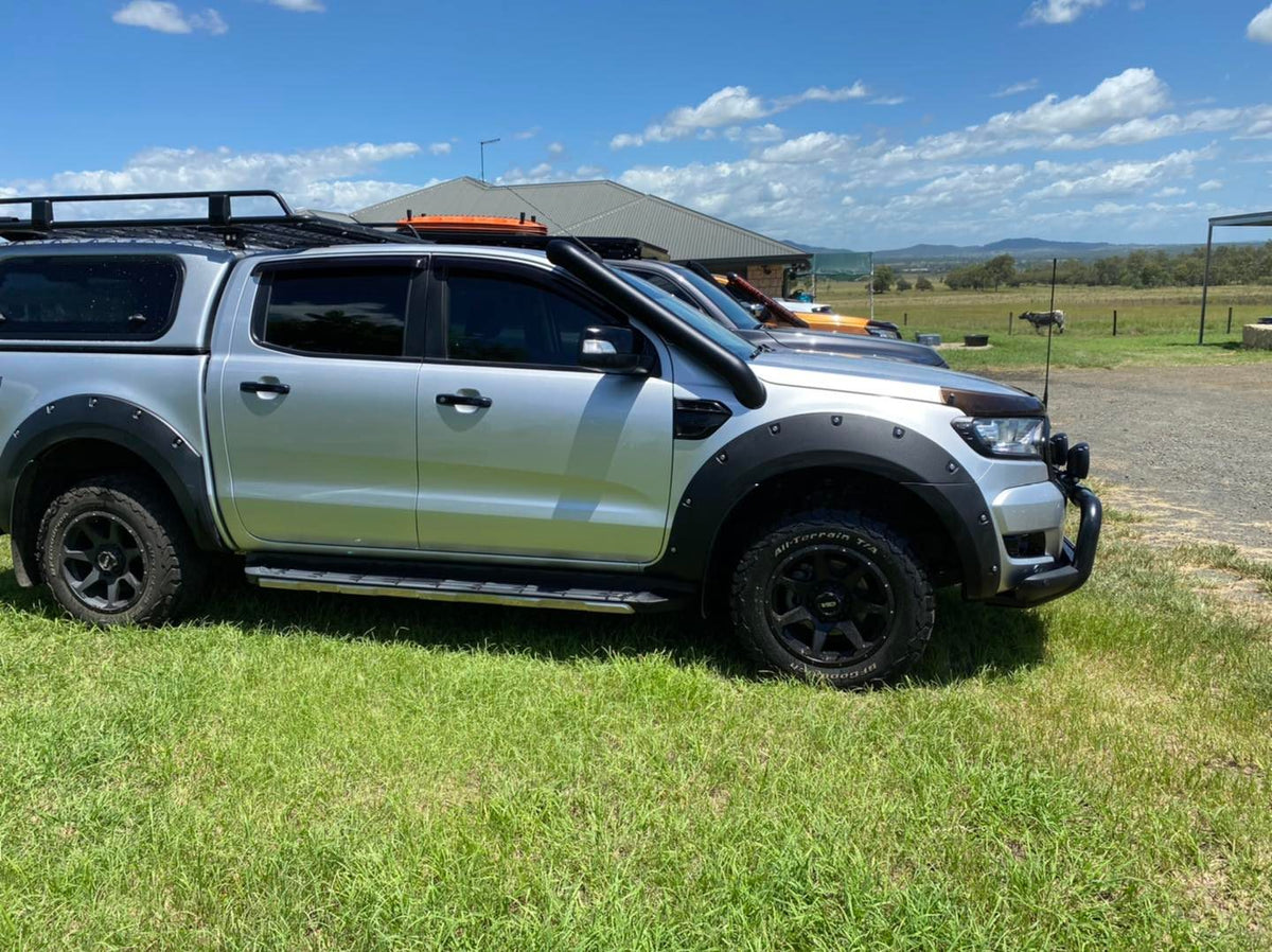 Ford PX1-3 Ranger (3.2Lt) - Short Entry Snorkel - Seamless Powder Coated