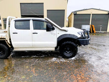 Toyota Hilux N70 - (2005 - 2014) - Mid Entry DUAL Snorkels - Basic Weld Polished