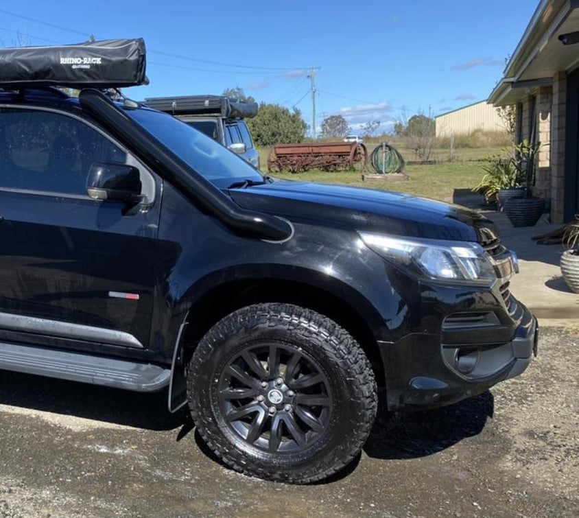 Holden Colorado RG - Mid Entry Snorkel - Basic Weld Powder Coated