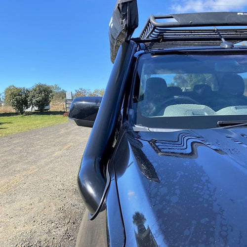 Holden Colorado RG - Mid Entry Snorkel - Seamless Polished