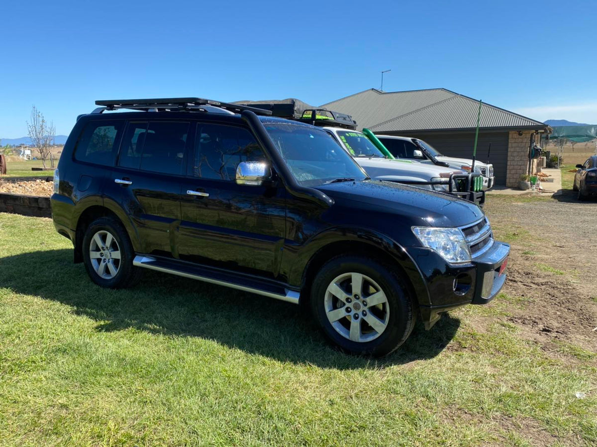 Mitsubishi Pajero (2006 – 2013) - (NS–NT models) Snorkel - Basic Weld Powder Coated