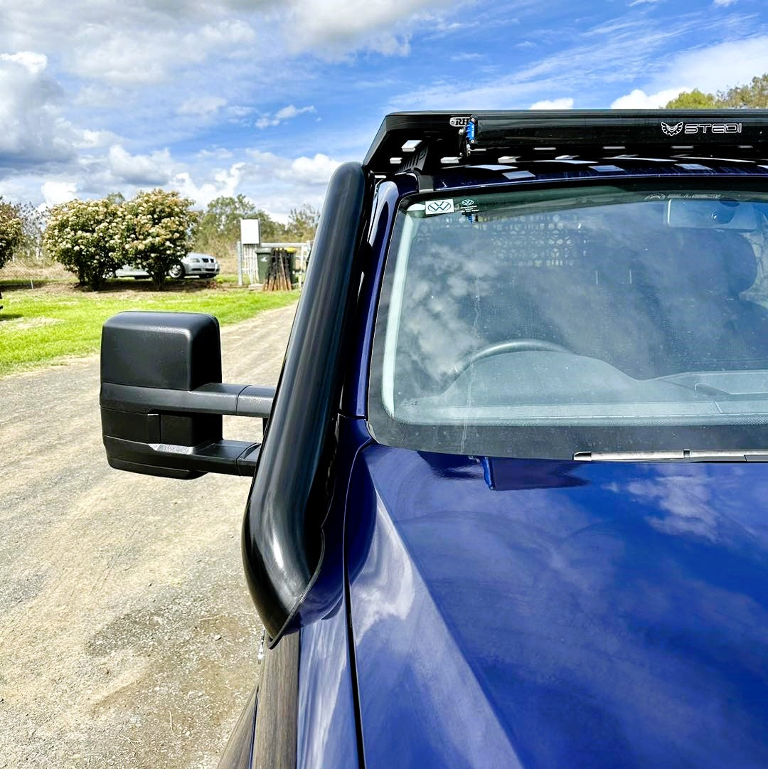 Volkswagen Amarok - Short Entry Snorkel - Seamless Powder Coated