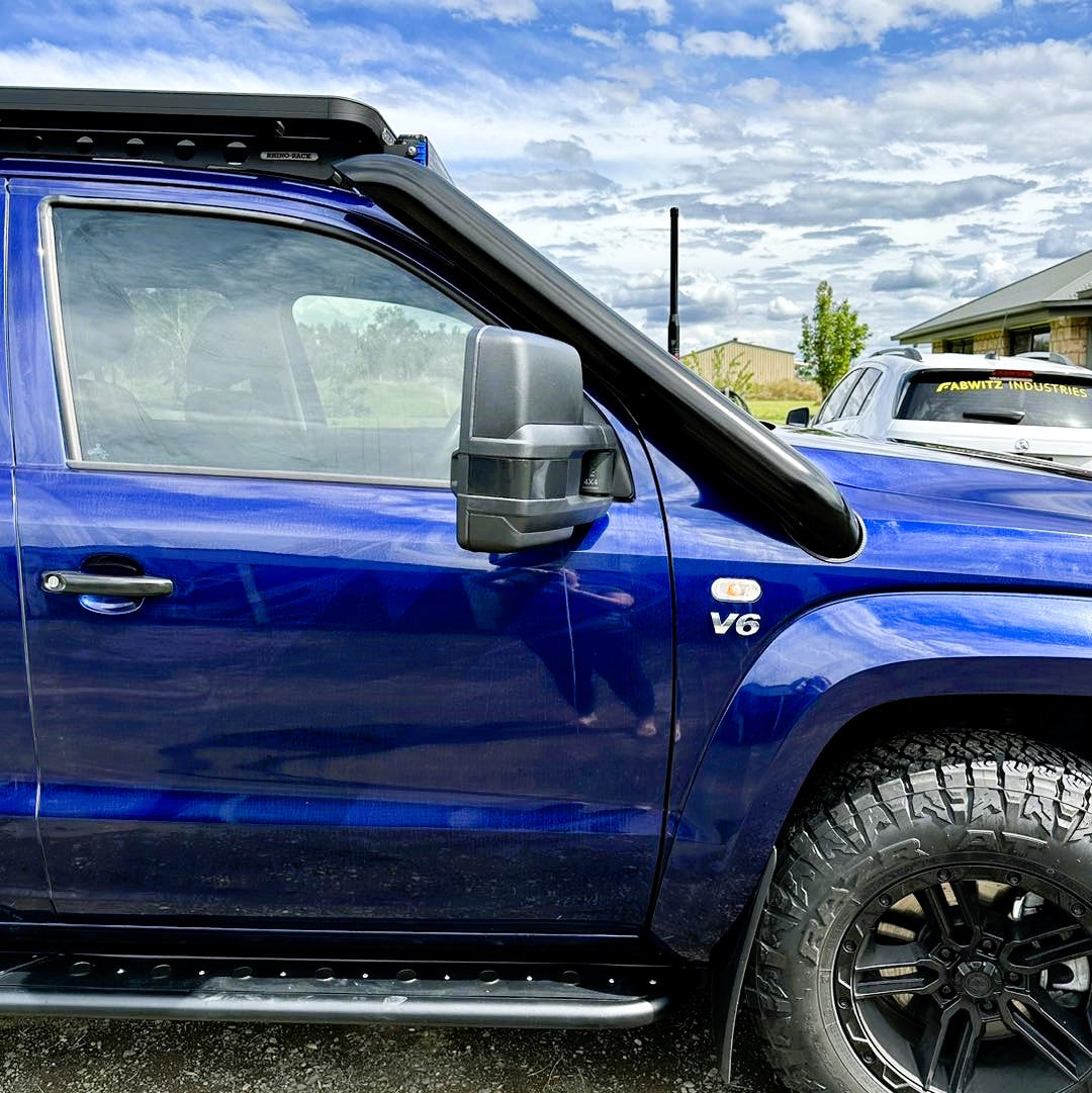 Volkswagen Amarok - Short Entry Snorkel - Seamless Powder Coated