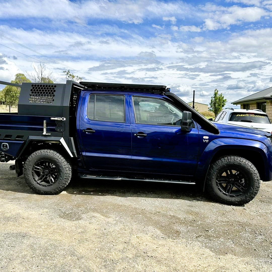 Volkswagen Amarok - Short Entry Snorkel - Seamless Powder Coated