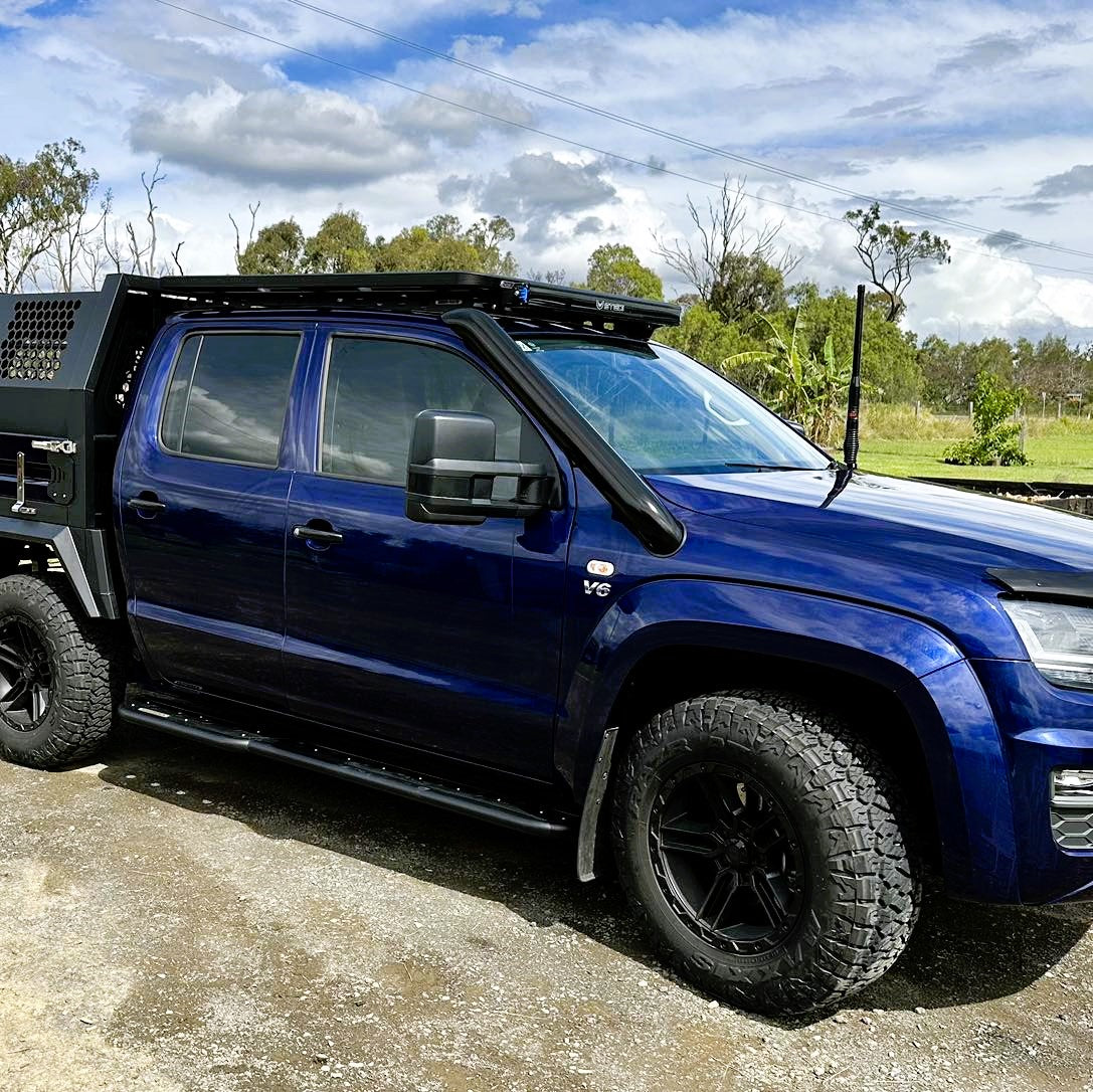 Volkswagen Amarok - Short Entry Snorkel - Seamless Powder Coated