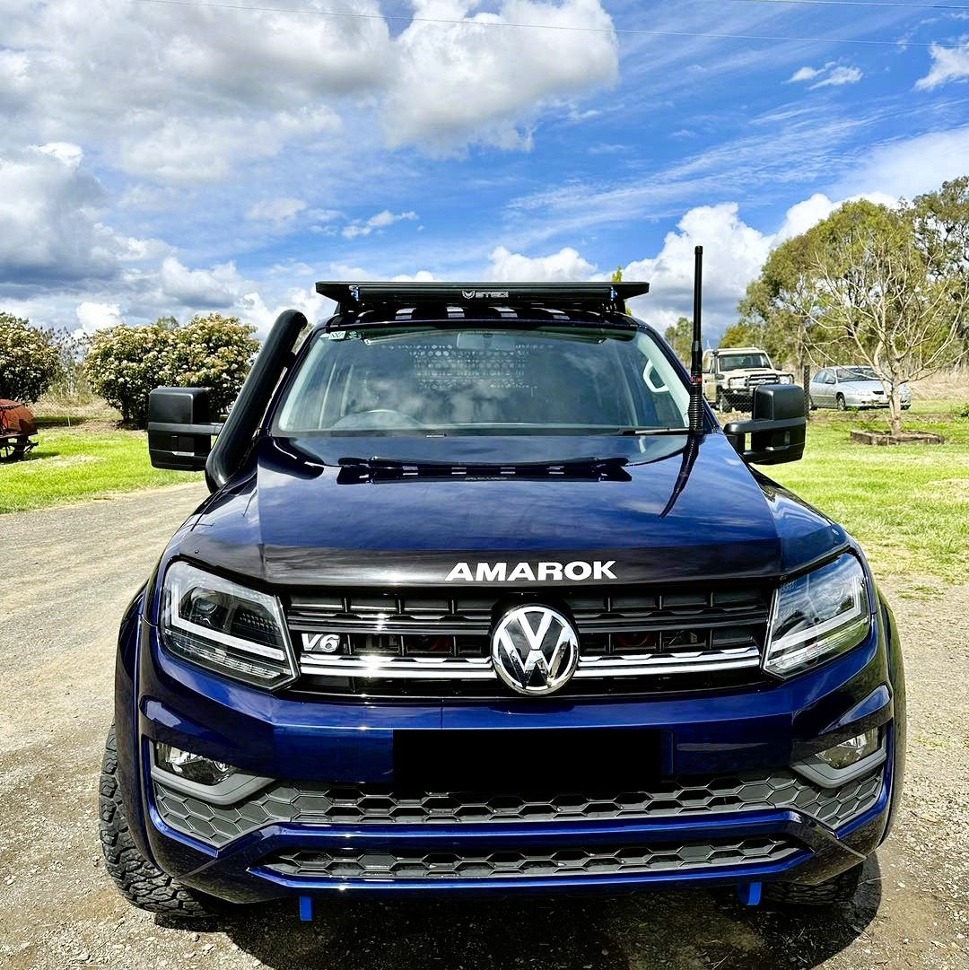 Volkswagen Amarok - Short Entry Snorkel - Seamless Powder Coated