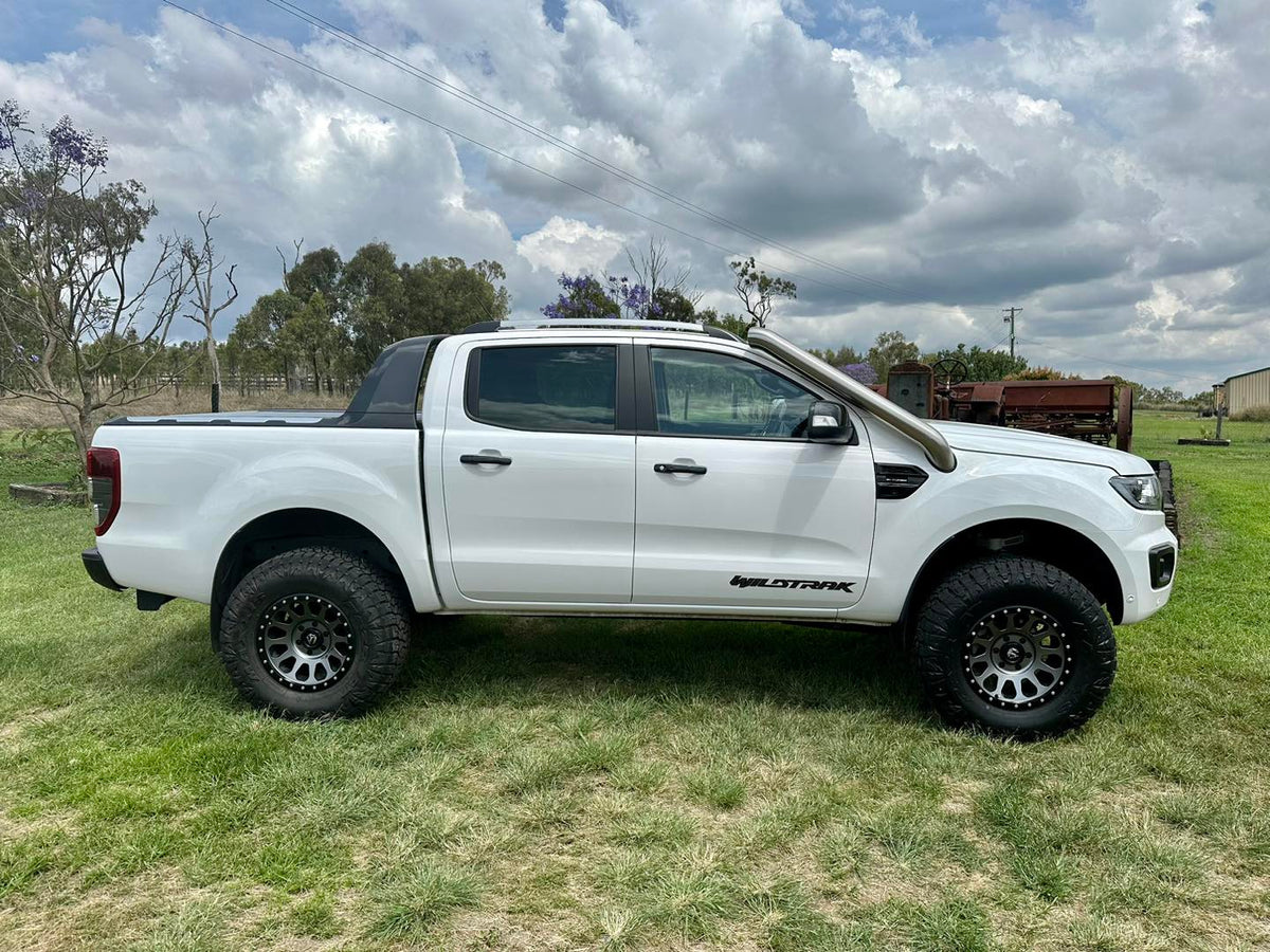 Ford PX Ranger (BI-Turbo WildTrak) - Short Entry Snorkel - Seamless Polished