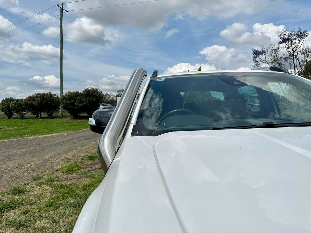 Ford PX Ranger (BI-Turbo WildTrak) - Short Entry Snorkel - Basic Weld Powder Coated