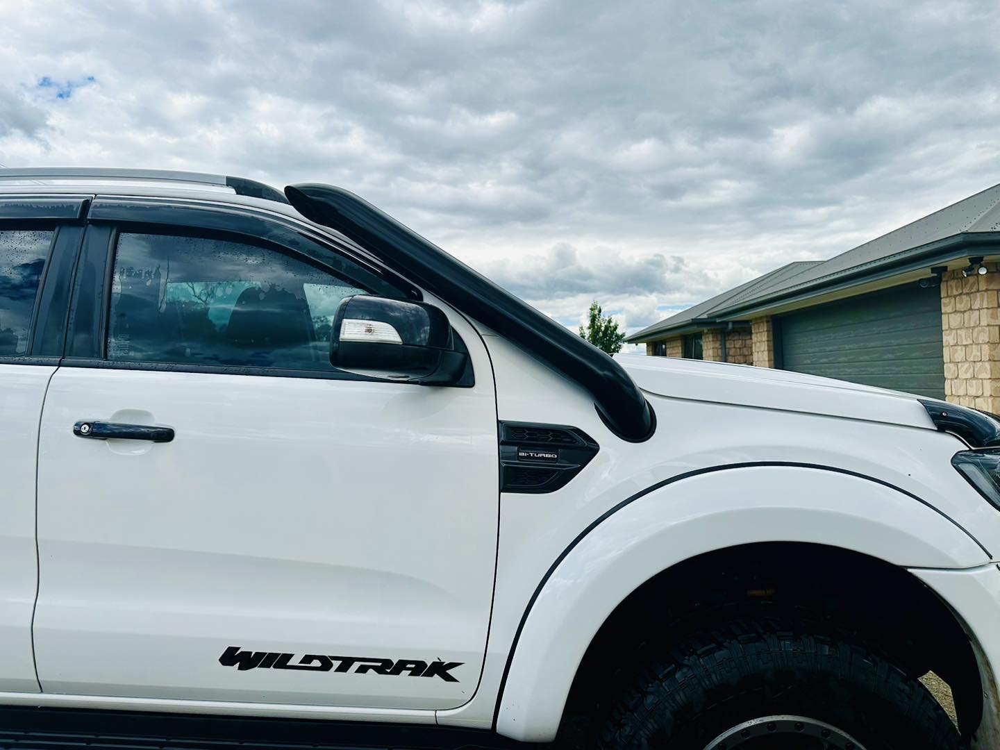 Ford PX2-3 Ranger (Bi-Turbo WildTrak ) 4" DUAL Short Entry Snorkels