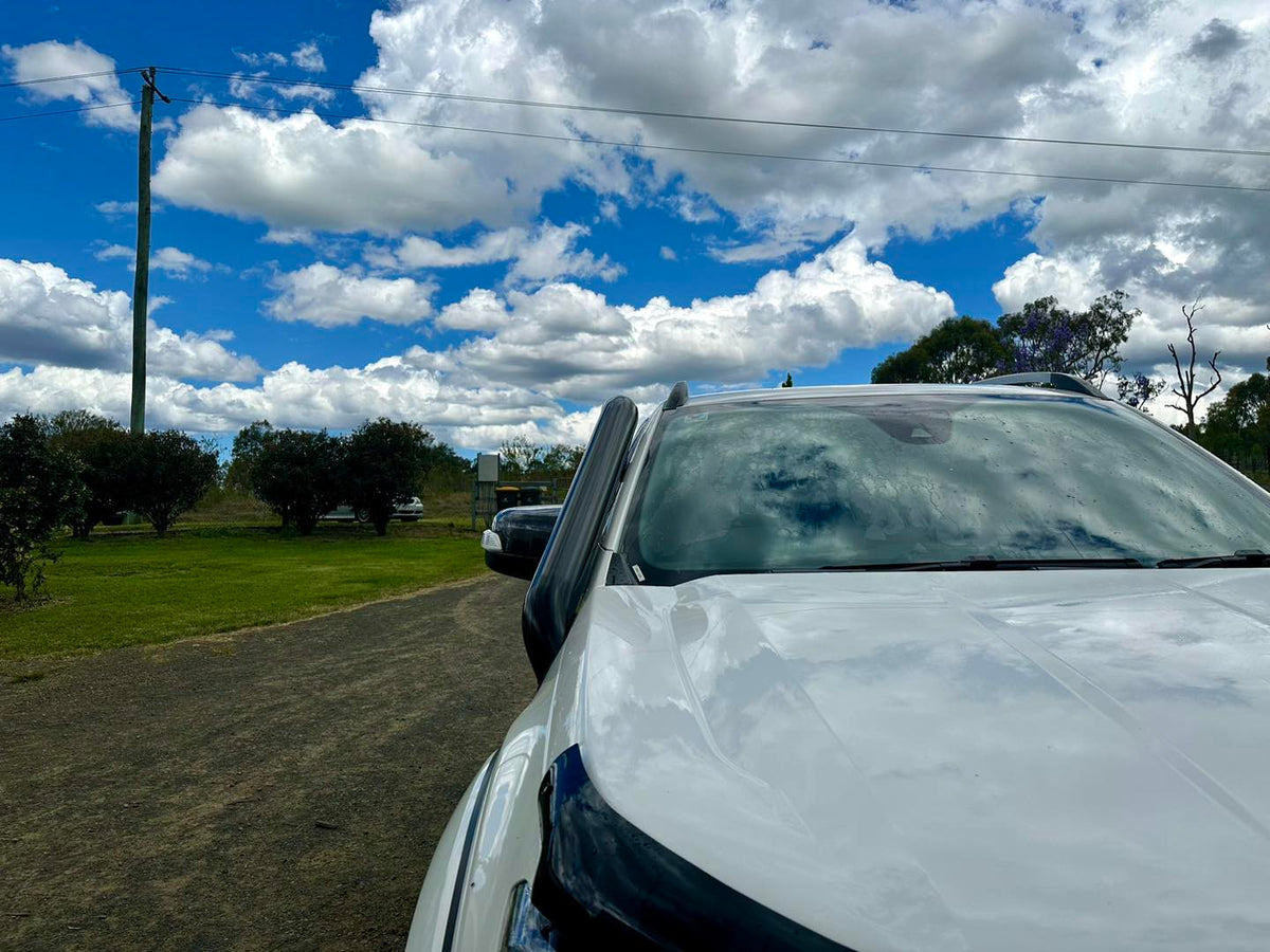 Ford PX Ranger (BI-Turbo WildTrak) - Short Entry Snorkel - Basic Weld Powder Coated