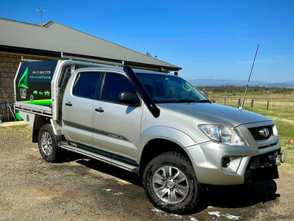 Toyota Hilux N70 - (2005 - 2014) - Short Entry Snorkel & Clear Top Airbox Package