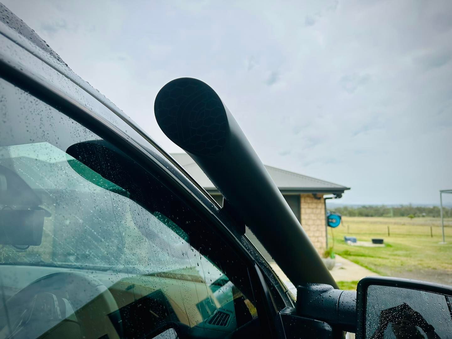 Ford PX Ranger (3.2Lt) - DUAL Short Entry Snorkels - Basic Weld Powder Coated