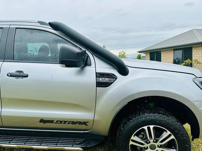 Ford PX Ranger (3.2Lt) - DUAL Short Entry Snorkels - Basic Weld Powder Coated