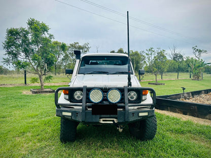 Toyota Landcruiser HDJ - 79 Series - 4" Snorkel with Ram Head- Seamless Powder Coated