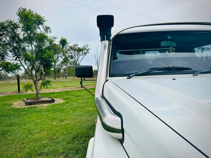 Toyota Landcruiser HDJ - 79 Series - 4" Snorkel with Ram Head- Seamless Powder Coated