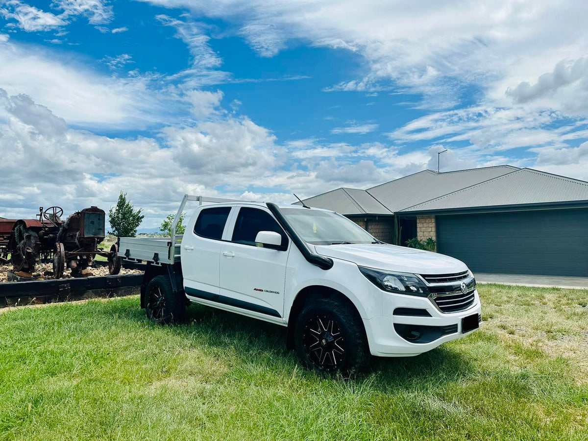 Holden Colorado RG - Mid Entry Snorkel - Seamless Powder Coated