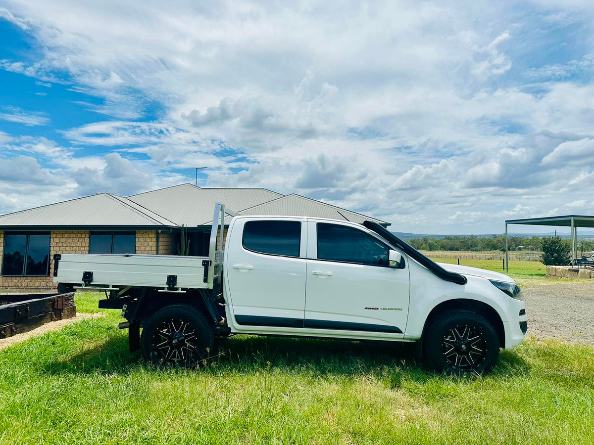 Holden Colorado RG - Mid Entry Snorkel - Seamless Powder Coated