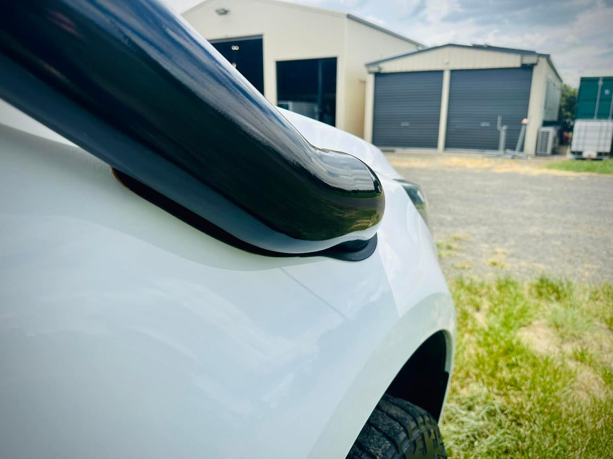 Holden Colorado RG - Mid Entry Snorkel - Seamless Powder Coated