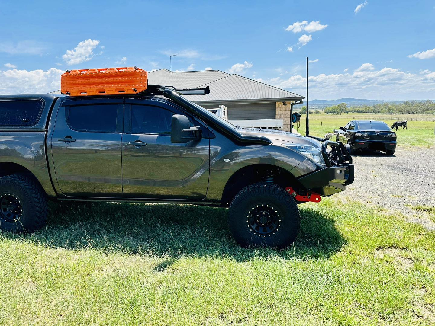 Mazda BT50 (2012-2020) 4" Factory Cover Up Snorkel