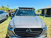 Mazda BT50 (2021 - Present) - Recessed - Mid Entry Snorkel - Seamless Powder Coated