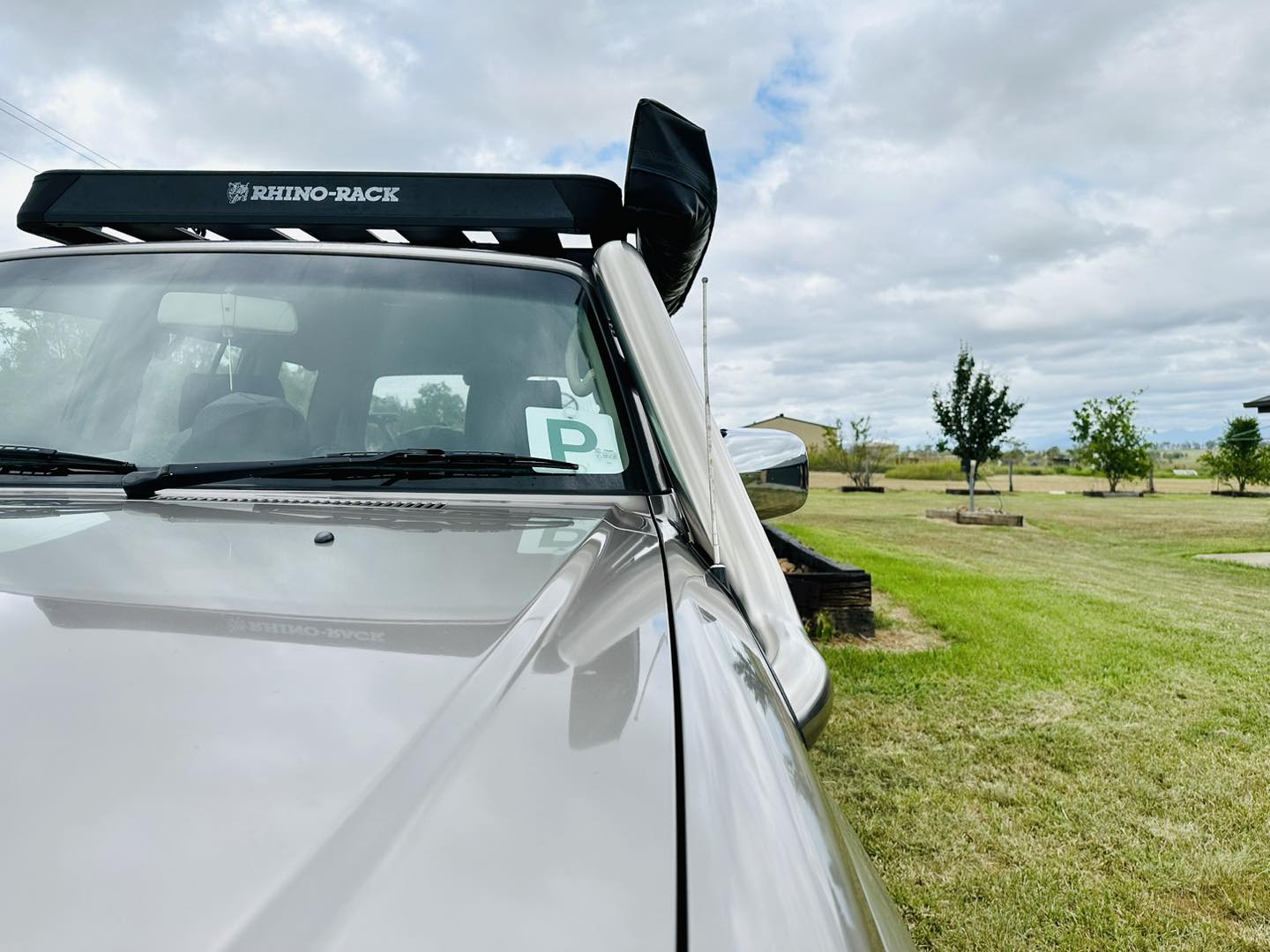 Nissan Patrol GU TB45 & TB48 - Petrol - Cover Up/Rounded Guard Entry Snorkel - Seamless Polished