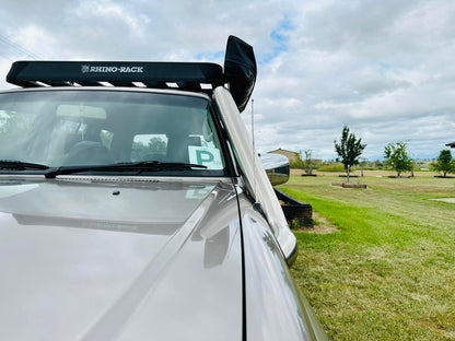 Nissan Patrol GU TB45 & TB48 - Petrol - Cover Up/Rounded Guard Entry Snorkel - Seamless Polished