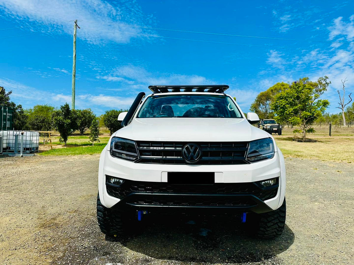 Volkswagen Amarok - Short Entry Snorkel - Seamless Powder Coated