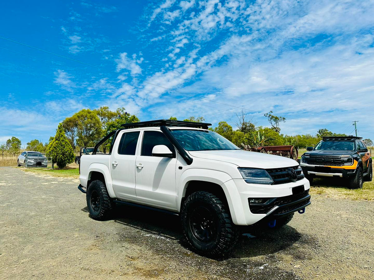 Volkswagen Amarok - Short Entry Snorkel - Seamless Powder Coated