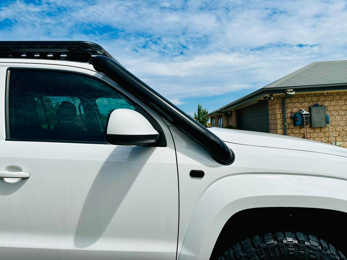 Volkswagen Amarok - Short Entry Snorkel - Seamless Powder Coated