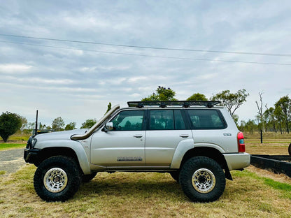 Nissan Patrol GU TB45 & TB48 - Petrol - Cover Up/Rounded Guard Entry Snorkel - Seamless Polished