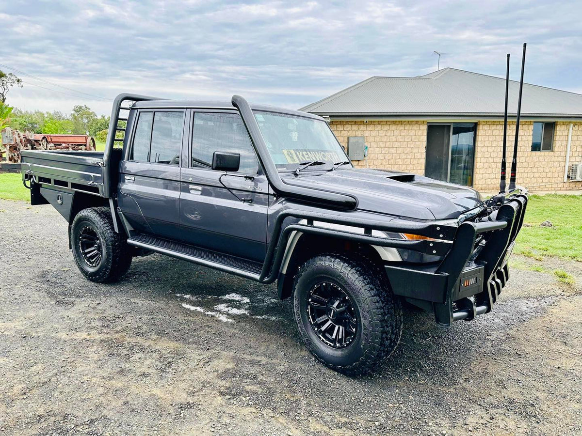 Toyota Landcruiser (2007-2023) - VDJ 79/76 Series - 4" Snorkel - Seamless Powder Coated