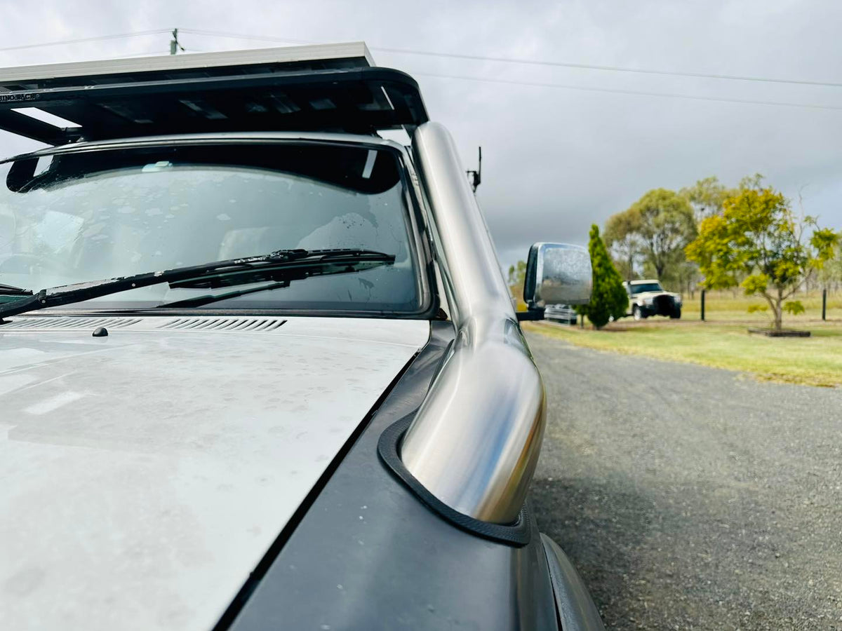 Toyota Hilux N50 - Passenger Side Snorkel - Seamless Polished